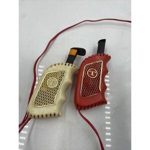 Vintage TYCO Controllers SET Pro 2 - Plunger Style- White Red Untested